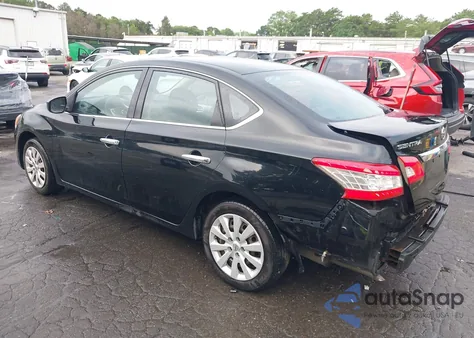 2014 Nissan Sentra Sv from USA, damaged, VIN 3N1AB7AP2EY203250